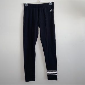 Jumpsuits | Adidas 3 Stripe Leggings 